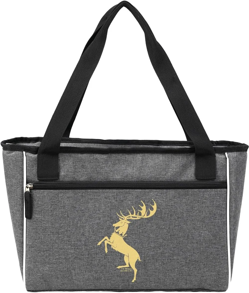 Popfunk GOT Sigil Collection Soft Sided Insulated Tote Cooler Bag, Lightweight, Thermal and Reusable for Grocery, Picnic