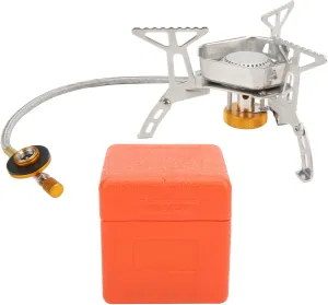 Portable Backpacking Stove, Hot Pot Barbecue Non Slip Foldable Windproof Camping Stove for Outdoor Picnic
