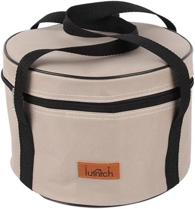 Portable Camping Cookware Storage Bag Camping Cook Pot and Pan Storage Bag Travel Case Picnic Food Carrying Case Carrier Bag for Outdoor Camping