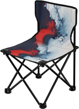 Portable Camping Folding Chairs Foldable Chair Small Marble Red Navy Lightweight Backpacking Outdoor Outside Fishing