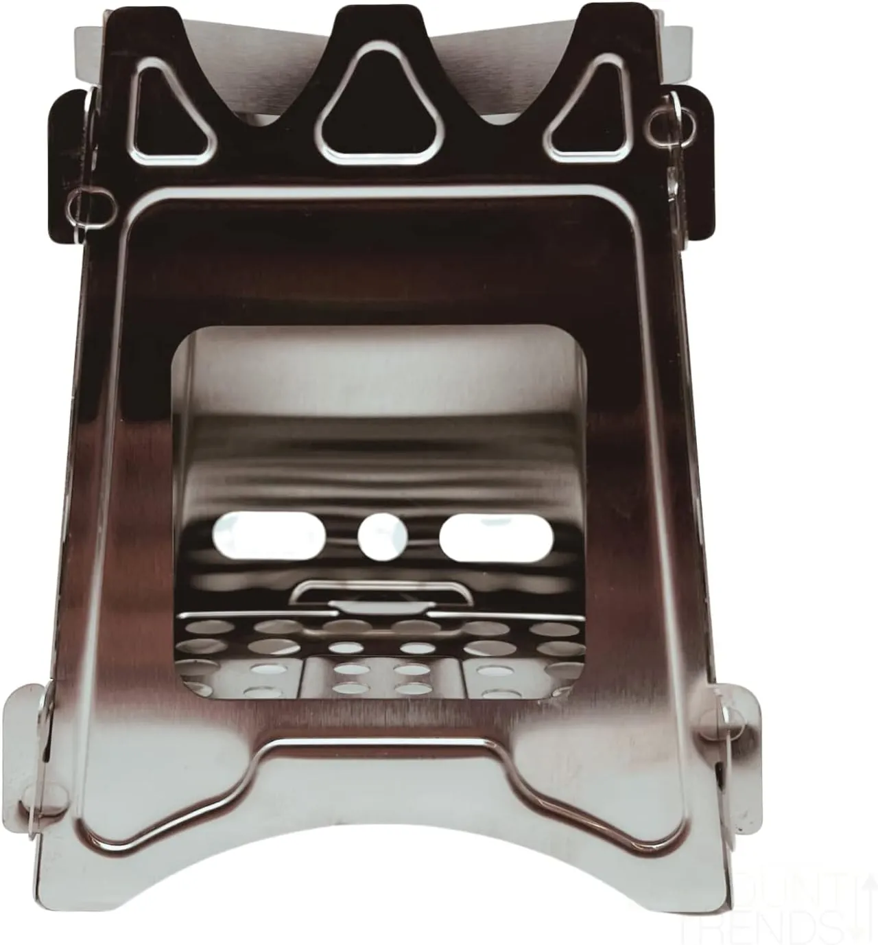 Portable Camping Stove Stainless Steel Wood Burning Portable Stove for Outdoor Hiking, Traveling, Backpacking, Hunting - Folding, Easy to Assemble Collapsible Wood Stove
