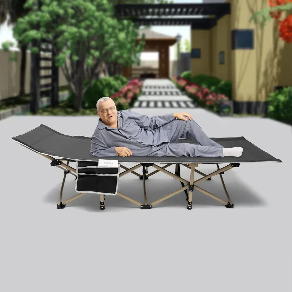 Portable Foldable Camping Cot  Person Adults &amp; Kids Single Camping Outdoor Folding Bed  Portable Travel Bed Bed Tent Bed
