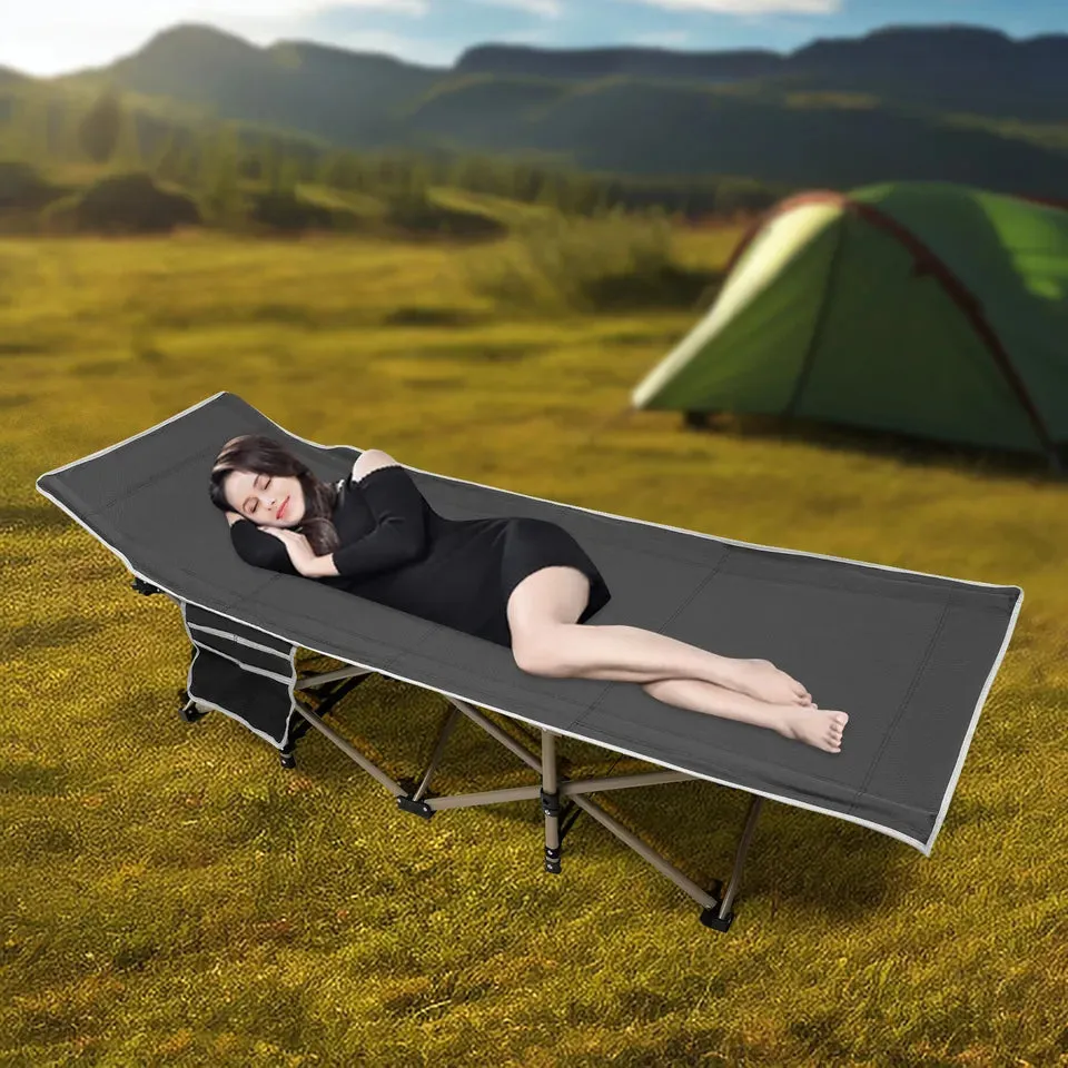 Portable Foldable Camping Cot  Person Adults &amp; Kids Single Camping Outdoor Folding Bed  Portable Travel Bed Bed Tent Bed