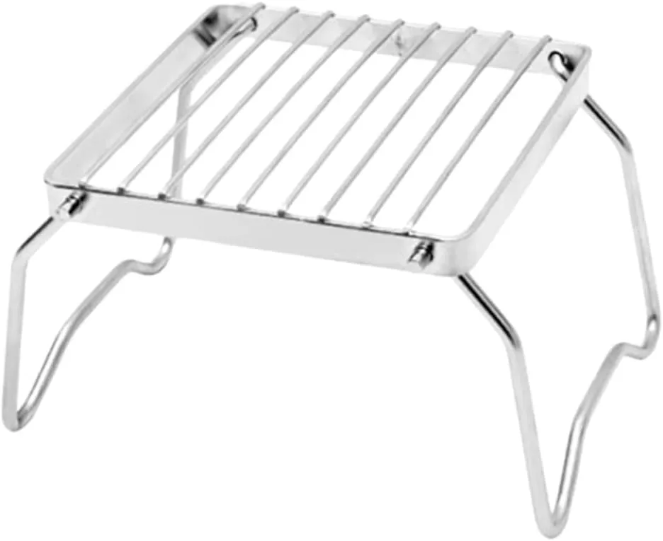 Portable Folding Barbecue Grill Compact Stainless Steel Bbq Tools for Outdoor Camping Fishing and Park Activities Barbecue Accessories for Easy Assembly
