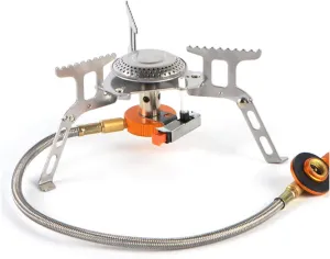 Portable Folding Design Outdoor Picnic-Gas Burner Backpacking Camping Hiking Mini Stove Accessory