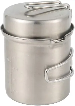 Portable Folding Windproof Stove Compact Stainless Steel BBQ Cookware Round for Outdoor Camping