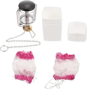 Portable Gas Camping Lantern Collapsible Camping Lamp Propane Lamp Outdoor Lighting