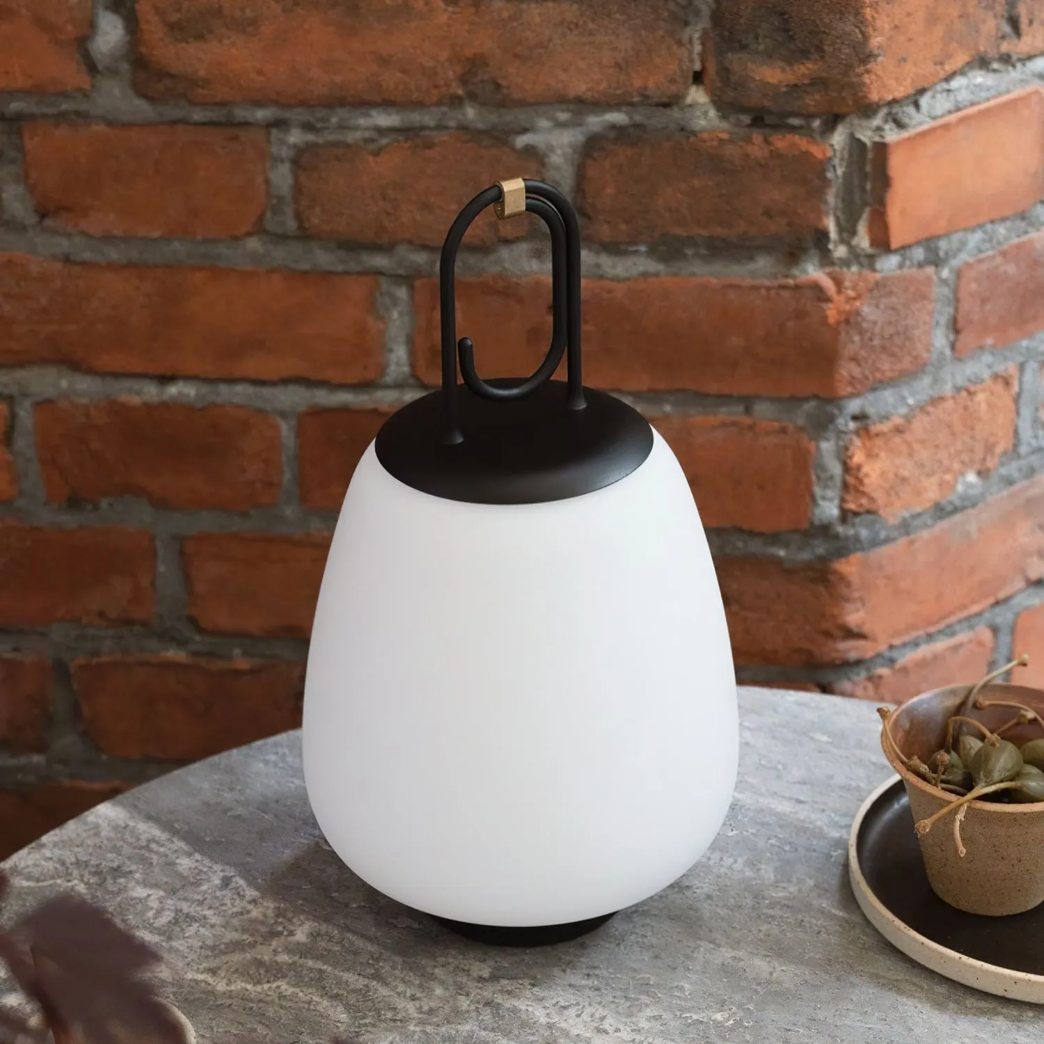 Portable Lantern Table Lamp – USB Rechargeable with Warm & Cool Light Modes
