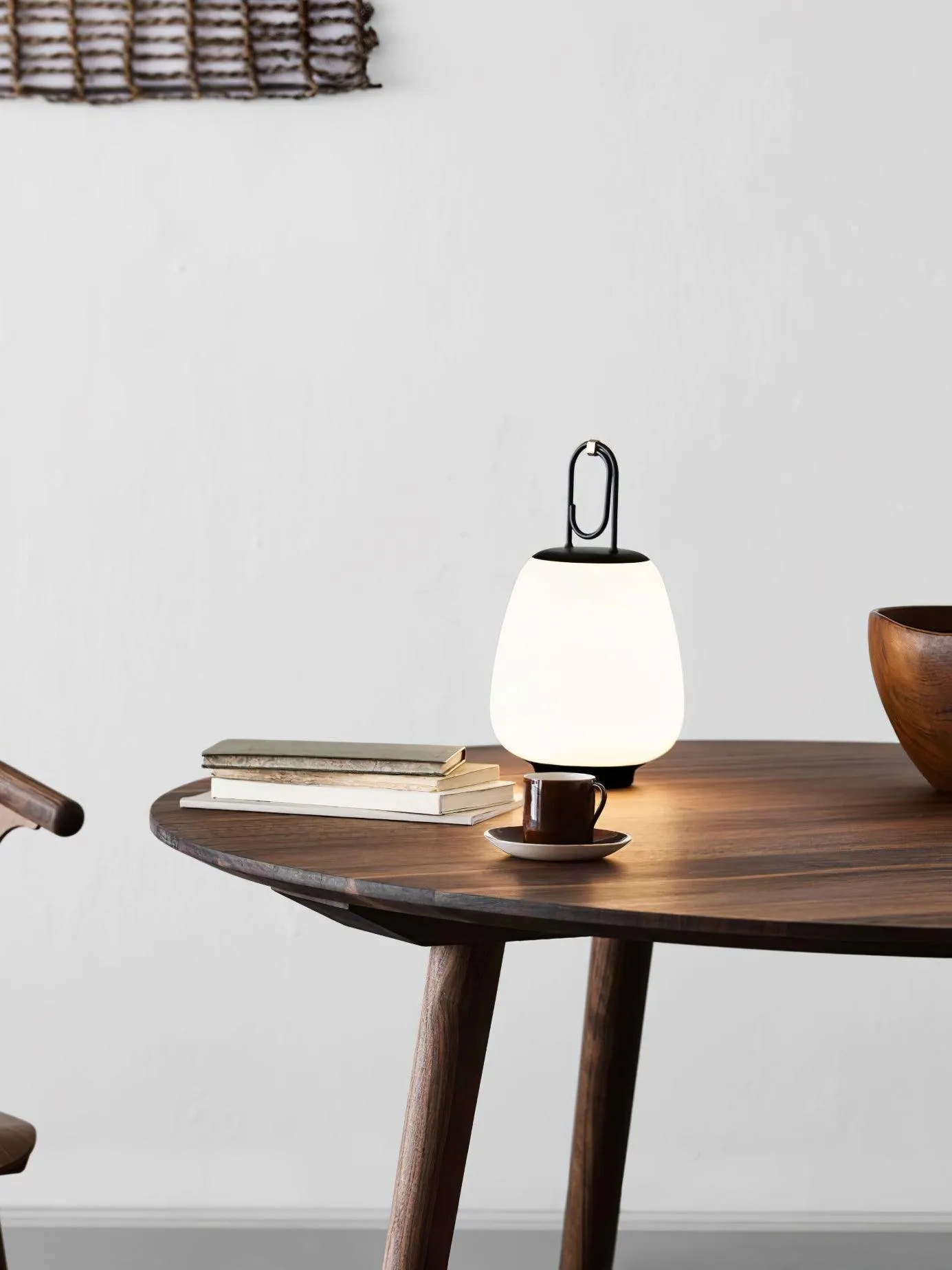 Portable Lantern Table Lamp – USB Rechargeable with Warm & Cool Light Modes
