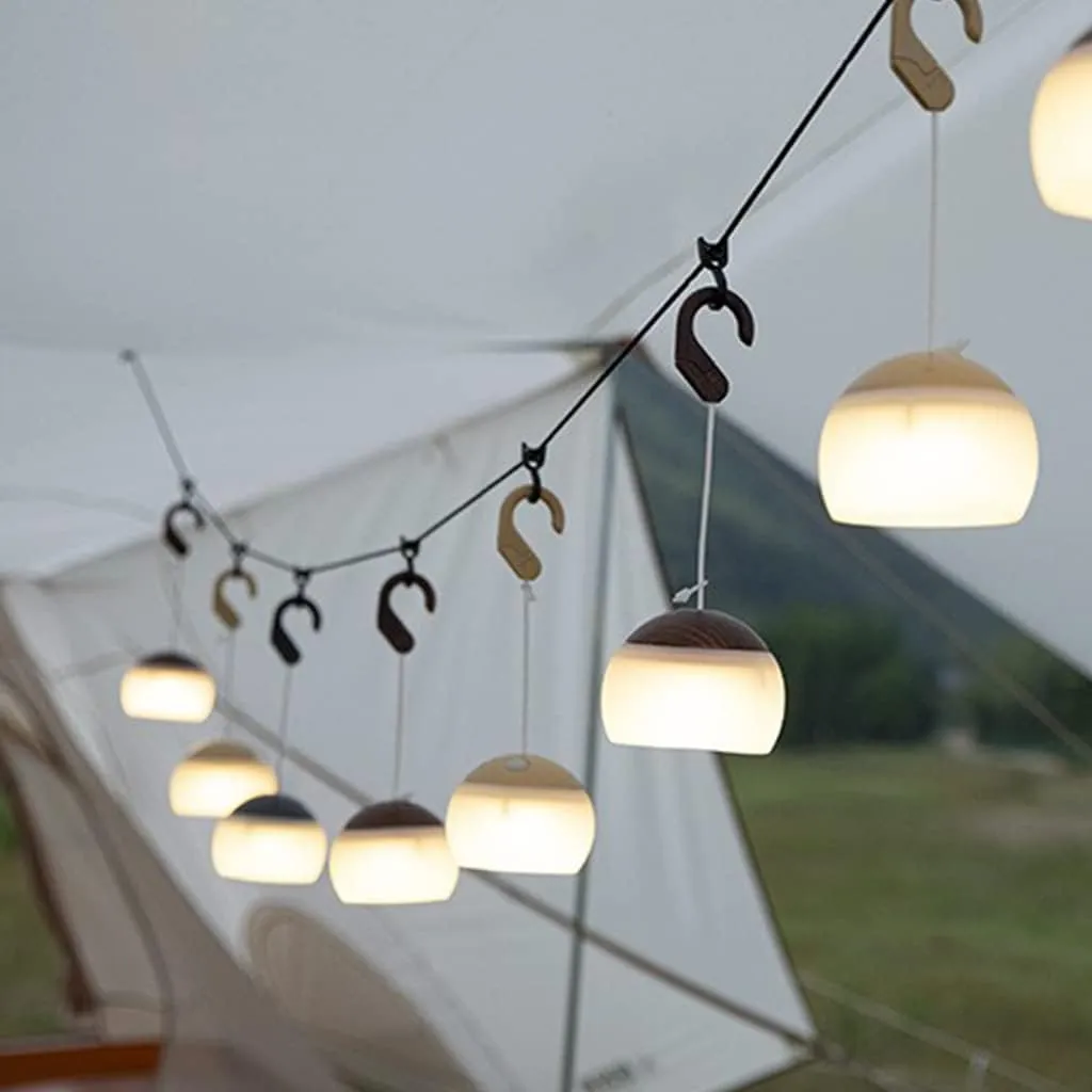Portable LED Camping Multifunctional Hanging Lamp Tent Night Light for Outdoor