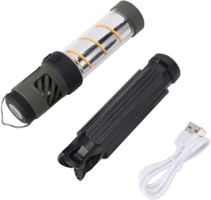 Portable LED Work Light Flood Lights Portable LED Camping Lantern USB Rechargeable Magnetic Emergency Light for Outdoor Hiking