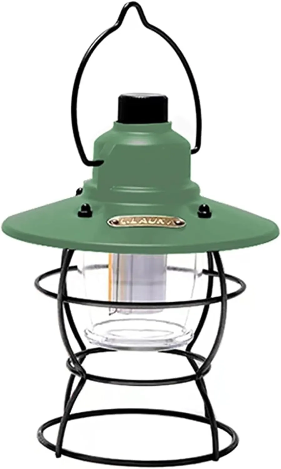 Portable Rechargeable Camping Lantern LED Tent Light with 3 Mods Lighting, 2000mAh Battery Powered for 15 Hrs Working, IPX4, Warm & White Light for Outdoor Hiking