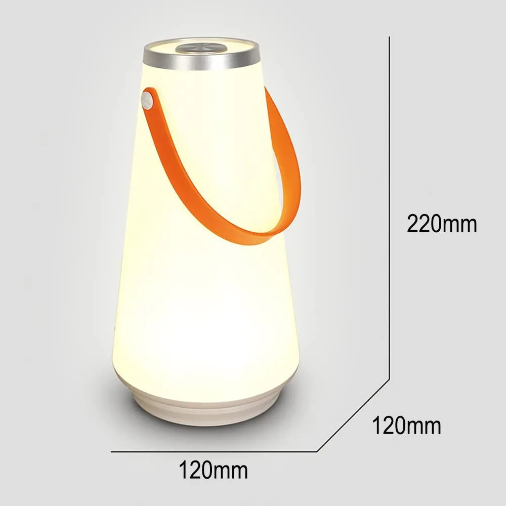 Portable Rechargeable Dimmable LED Lantern with 3 Modes
