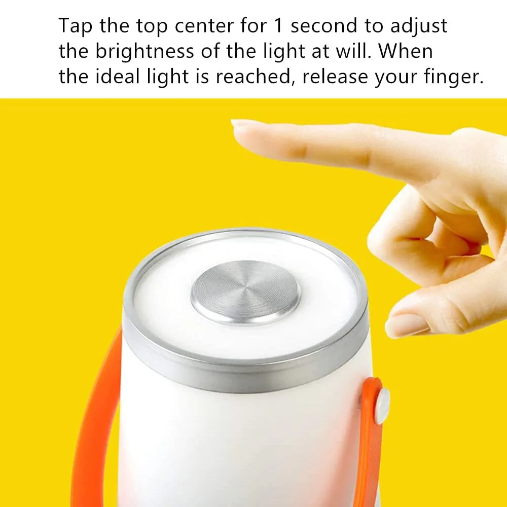 Portable Rechargeable Dimmable LED Lantern with 3 Modes