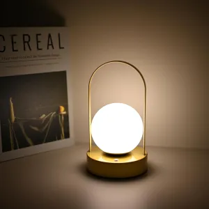 Portable Table Lamp, Touch Lamp Dimmable Cordless Rechargeable Desk Lamp Bedside Lamp for 3-Mode Lighting Night Lamp Lantern for Home Bedroom