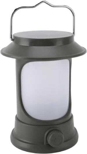 Portable Tent Lantern, 2 Charging Methods Solar Camping Lantern Plastic Multifunctional for Outdoor