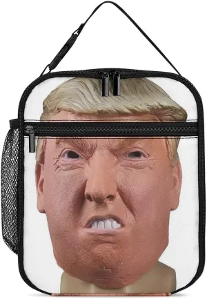 Presidential Figures Insulated Lunch Box for Women Men Portable Reusable Lunch Bag Leak Proof Cooler Tote Bag Thermal Container for Picnic Office Travel Work