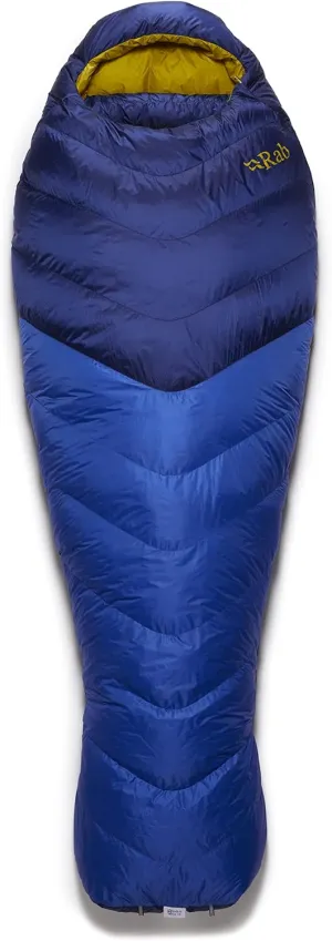 Rab Neutrino Down Insulated Lightweight Mummy Sleeping Bag for Climbing & Mountaineering