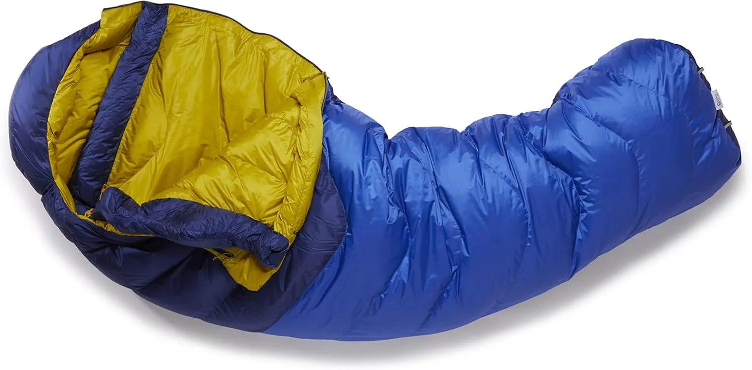 Rab Neutrino Down Insulated Lightweight Mummy Sleeping Bag for Climbing & Mountaineering