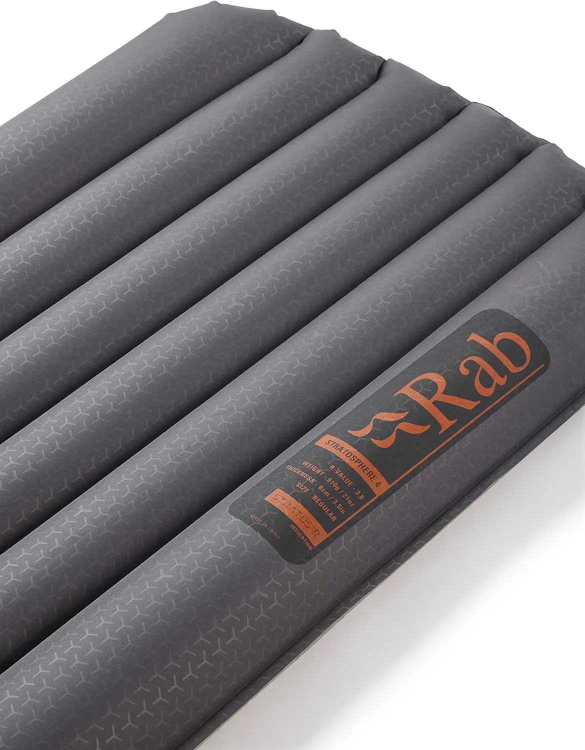 Rab Stratosphere 4 Lightweight Insulated Sleeping Pad for Camping & Backpacking - Graphene - Long Wide