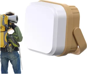 Rechargeable Camping Lantern Dimmable Tent Light with 3 Modes, for Hiking, Fishing, Outdoor Adventures Portable LED Lamp