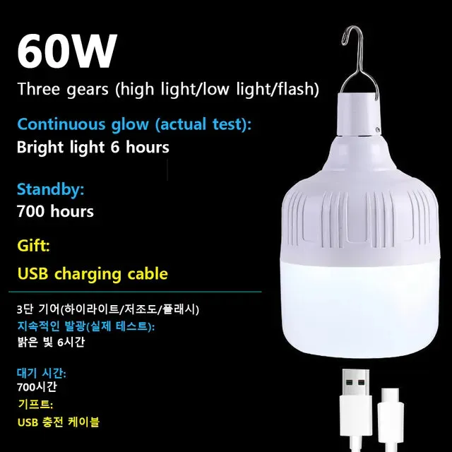 Rechargeable LED Camping Lantern Light