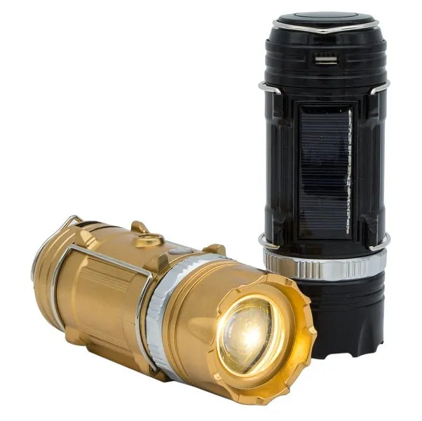 Rechargeable Solar Powered Camping Light