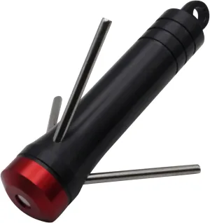 RETREEV - Mini Grappling Hook Retrieval Tool - Tactical Keychain Grapple Hook - Replaceable Hooks - Magnetic Cap - Outdoor Activity - Underwater Salvage - Tree Limb Removal - Camping