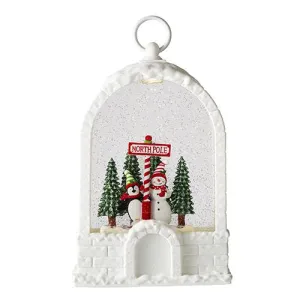 RI0182-Lantern : 10 in H
