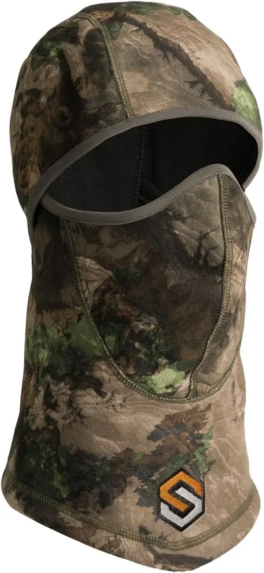 ScentLok BE:1 Midweight Headcover, Camouflage Full-Face Mask for Hunting and Outdoor Use
