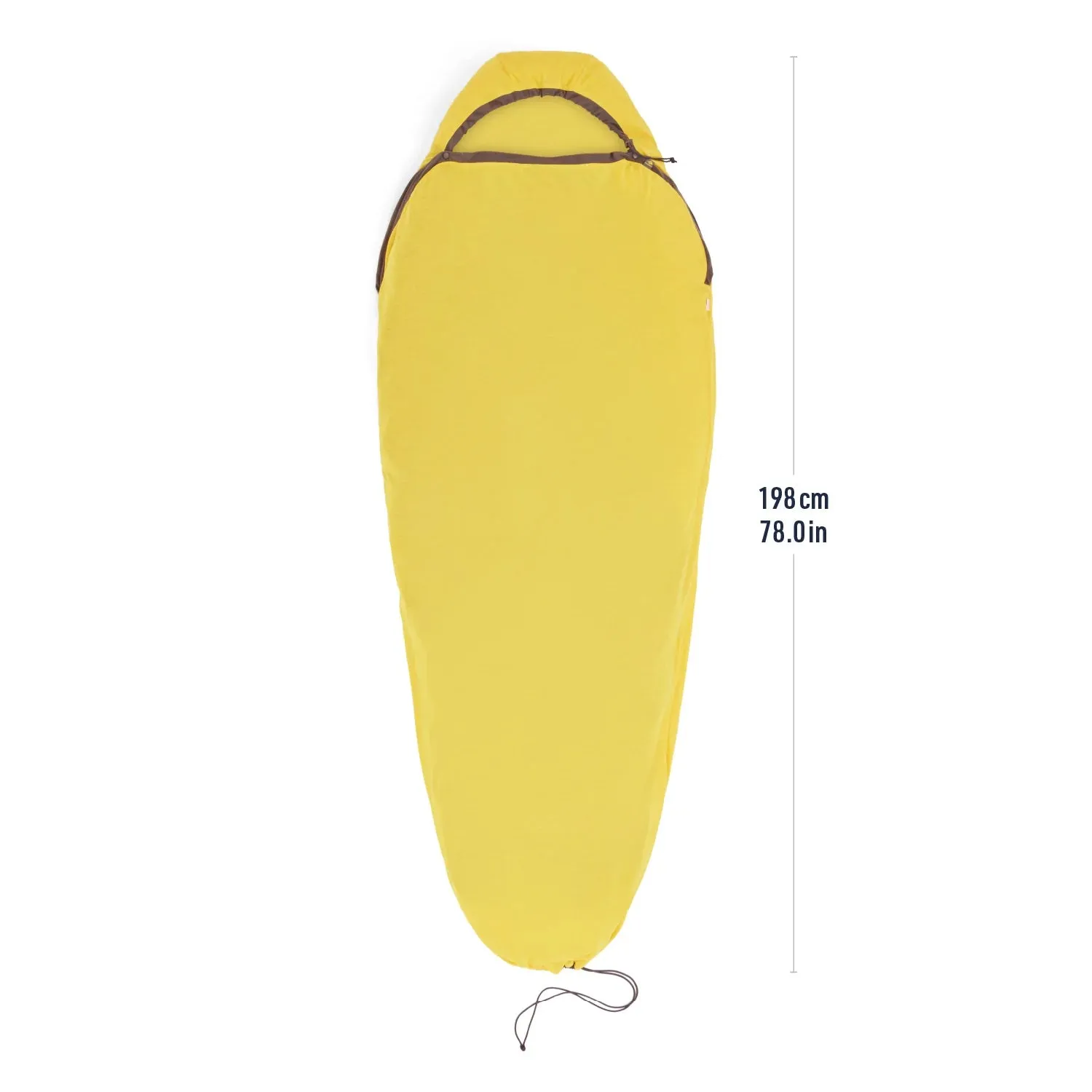 Sea To Summit Reactor Sleeping Bag Liner Mummy With Drawcord