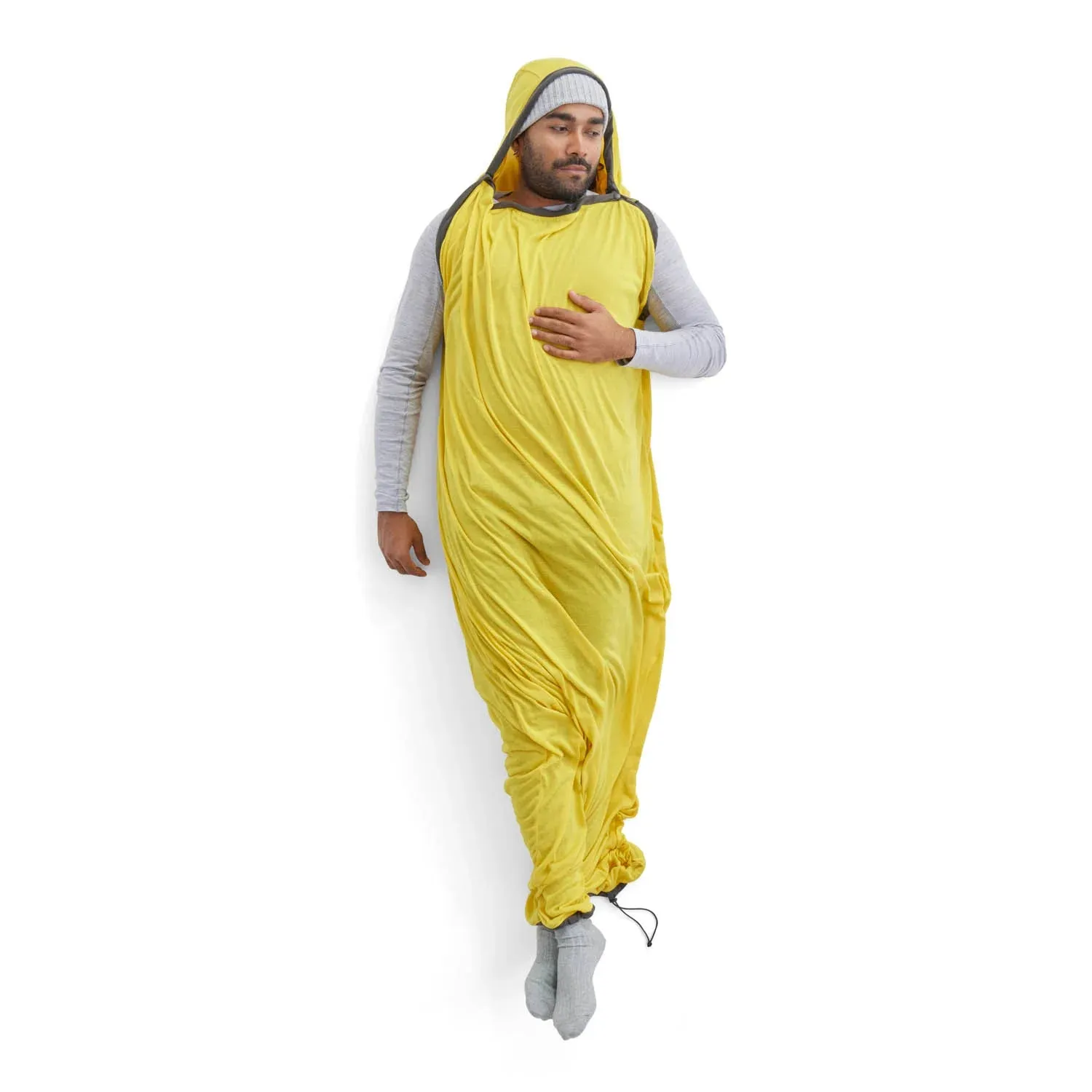 Sea To Summit Reactor Sleeping Bag Liner Mummy With Drawcord