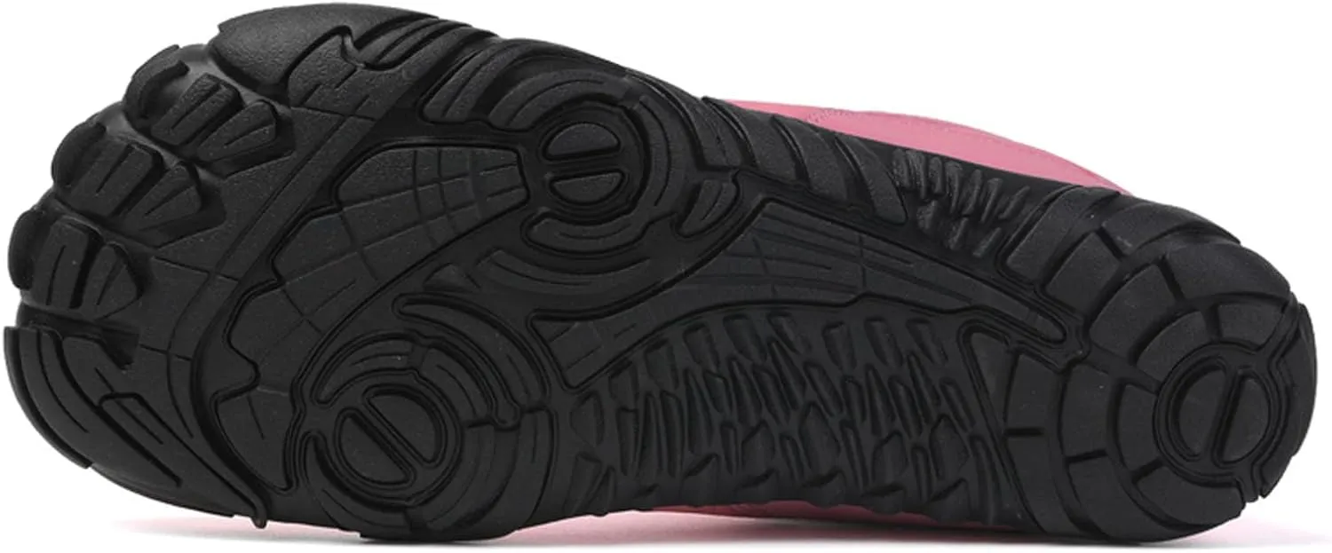 SECHRITE Mens Womens Barefoot Minimalist Shoes Zero Drop Sole Trail Running Sneakers Wide Toe Box