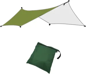 Shade Sail, Camping Canopy, Waterproof Tent Tarp, Camping Gear for Camping, Picnic,Beach, Outdoor Activities, Lightweight and UV Resistant (Size : A)