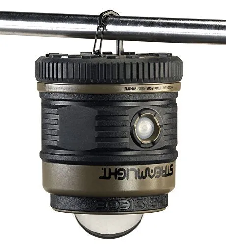 Siege 540-Lumen Compact D Alkaline Outdoor Hand Lantern/Flashlight Combo