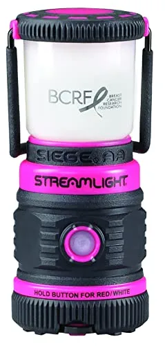 Siege 540-Lumen Compact D Alkaline Outdoor Hand Lantern/Flashlight Combo