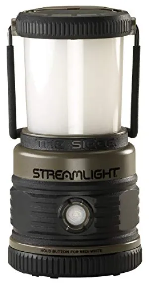 Siege 540-Lumen Compact D Alkaline Outdoor Hand Lantern/Flashlight Combo