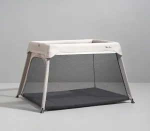 Silver Cross Slumber Travel Cot - Stone