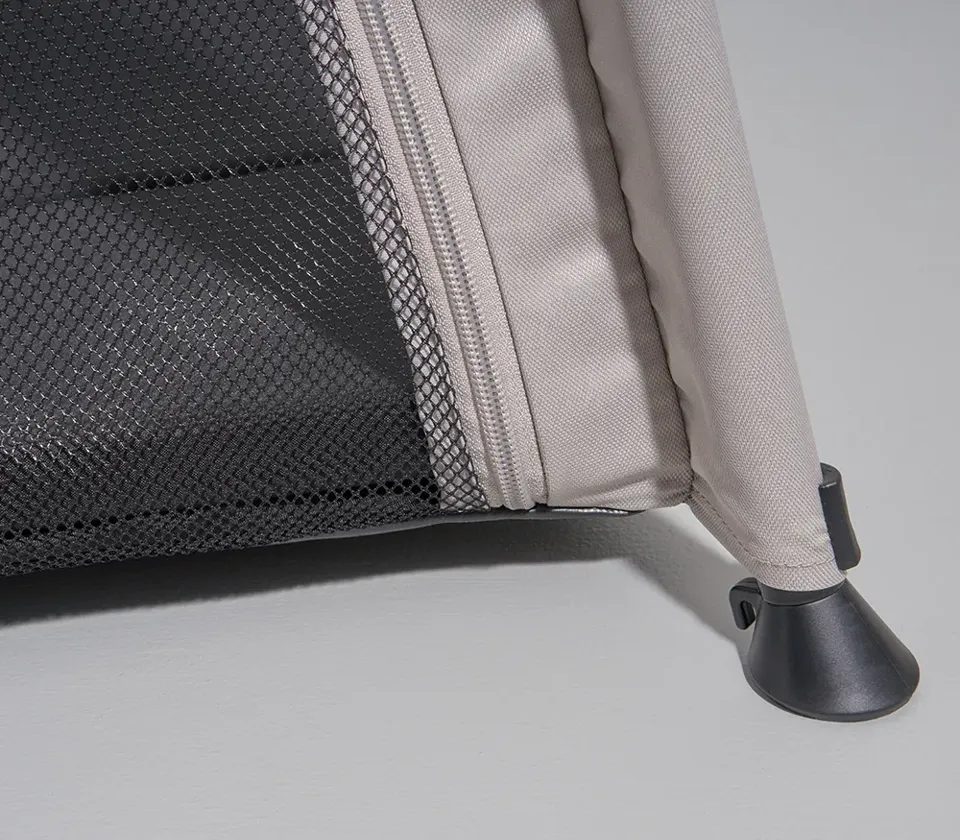 Silver Cross Slumber Travel Cot - Stone