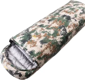 Sleeping Bag, 3 Seasons Warm Lightweight Sleeping Bag for Adults, Waterproof Outdoor Sleeping Bags with Portable Compression Bag for Camping Backpacking Hiking