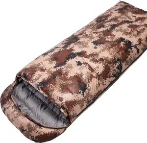 Sleeping Bag, 3 Seasons Warm Lightweight Sleeping Bag for Adults, Waterproof Outdoor Sleeping Bags with Portable Compression Bag for Camping Backpacking Hiking，B