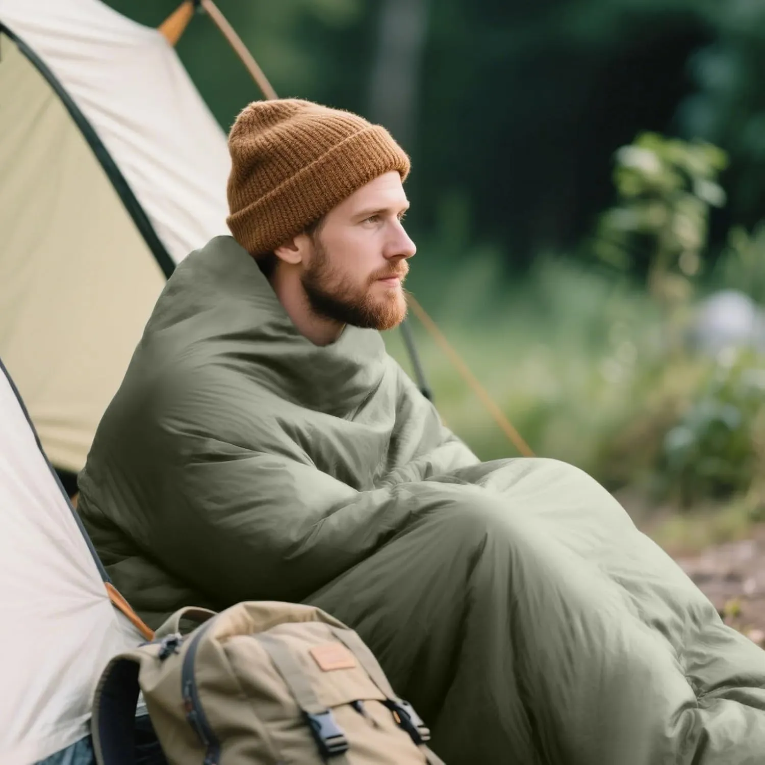 Sleeping Bag for Camping, Lightweight Sleeping Bag Liner, Adult Sleep Sack & Travel Sleep Sack, Travel Sheets & Camping Sheet for Backpacking, Hotel, Hostels, Comfy & Easy Care