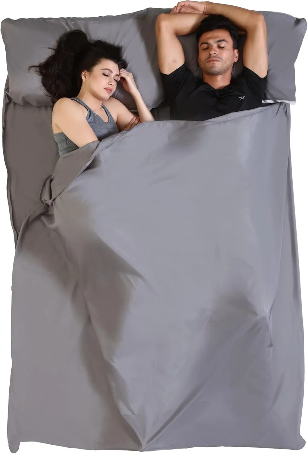 Sleeping Bag Liner - Adult Sleep Sack & Travel Sheets for Hotel - Travel Sleep Sack, Camping Sleeping Bag Liners for Cold Weather