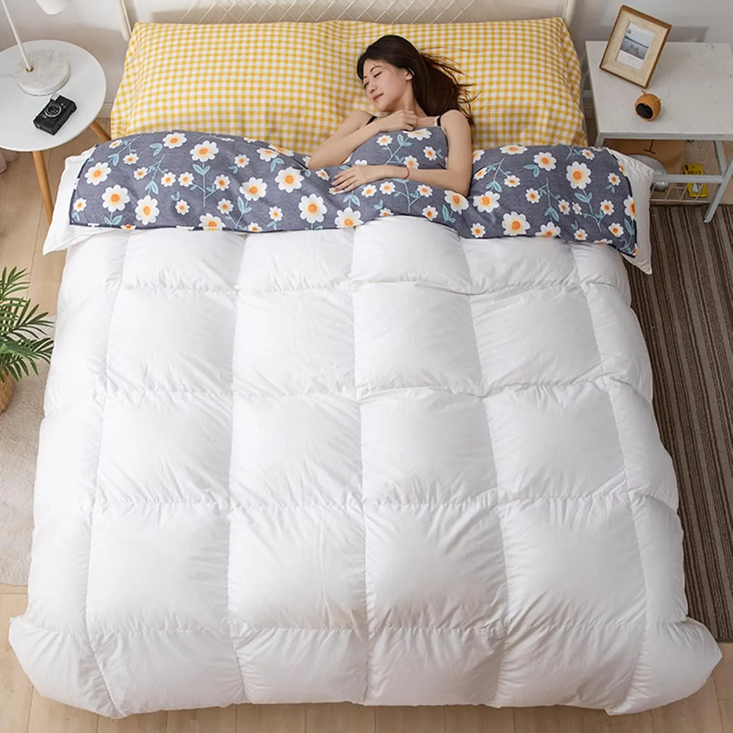 Sleeping Bag Liners Lightweight Portable Cotton Sleeping Bag Liner, Compact Sleeping Bag Sheet Quilt Cover, for Outdoor Camping Travel Hotel Bedding (Size : 160x210cm/62.99x82.67in)