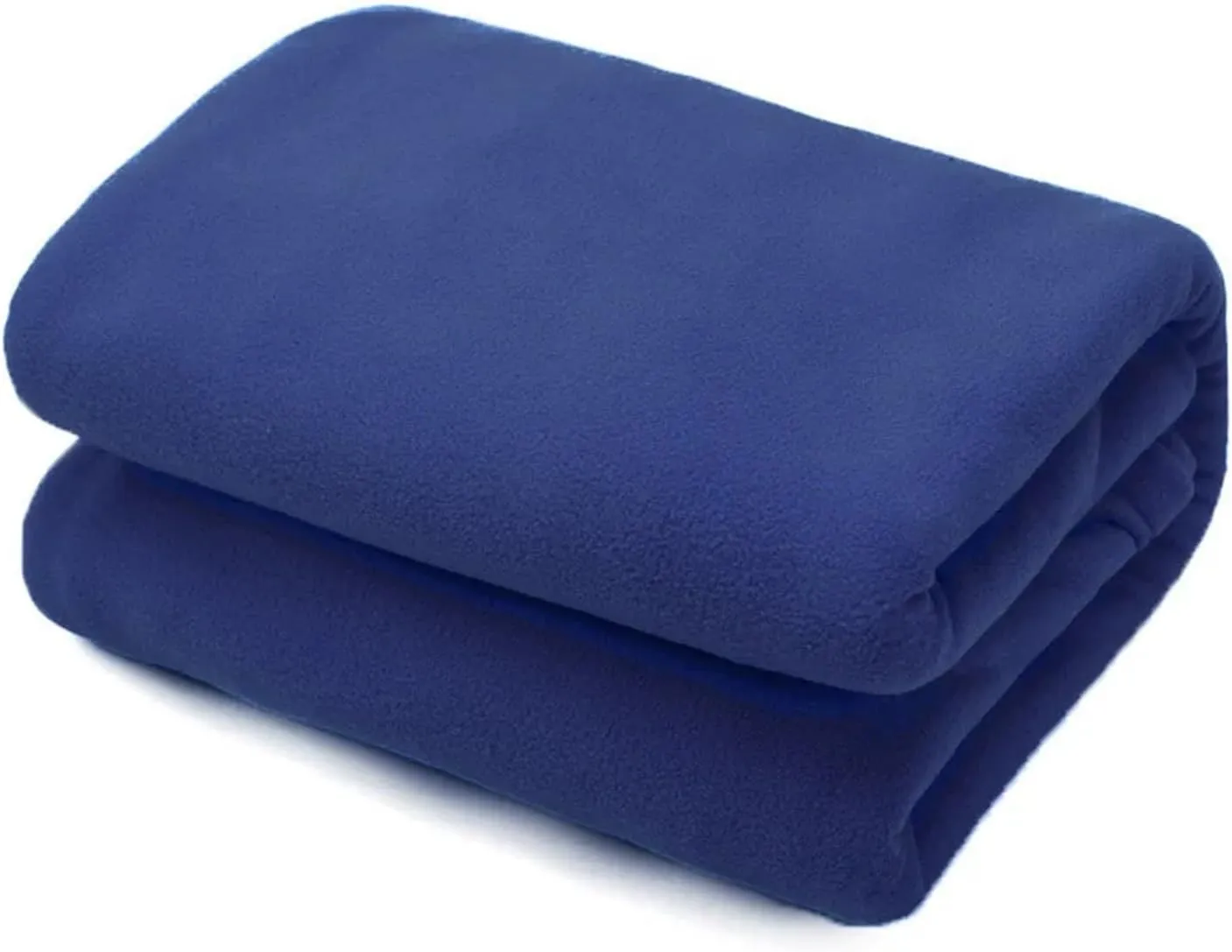 Sleeping Bag Ultra-Light Polar Fleece Sleeping Bag for Outdoor Camping Tent Bed Use,Travel Warm Sleeping Bag Liner Lightweight(Doblue Navy)