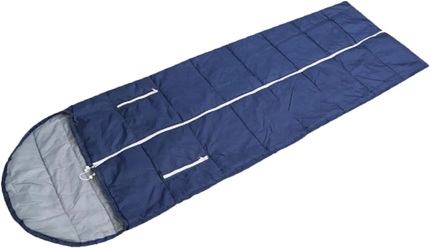 Sleeping Bags for Adults Backpacking Sleeping Bag,Front Zipper Lightweight Waterproof- Cold Weather Sleeping Bag for Men Women for Indoor Rest and Warm Outdoor