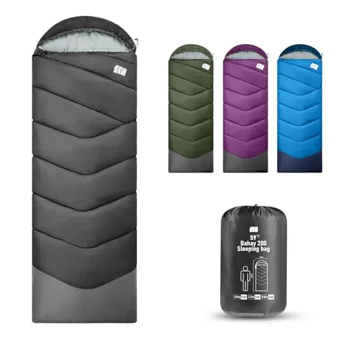 Sleeping Bags with Compression Sack for Adults Cold Weather