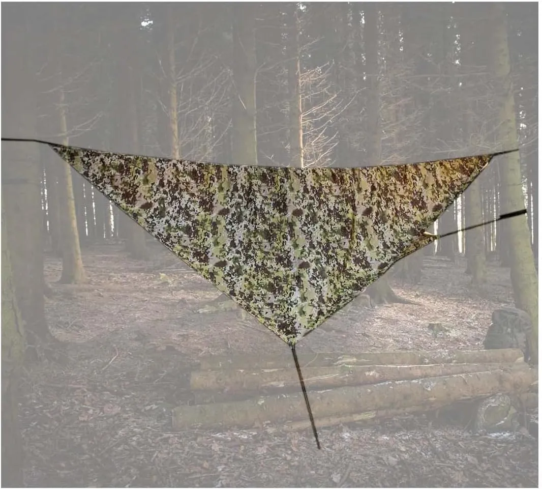 Snugpak All-Weather Shelter, Terrain Camo, Tarp, Waterproof, Storage, Sunshade, All Weather, Outdoor, Camping