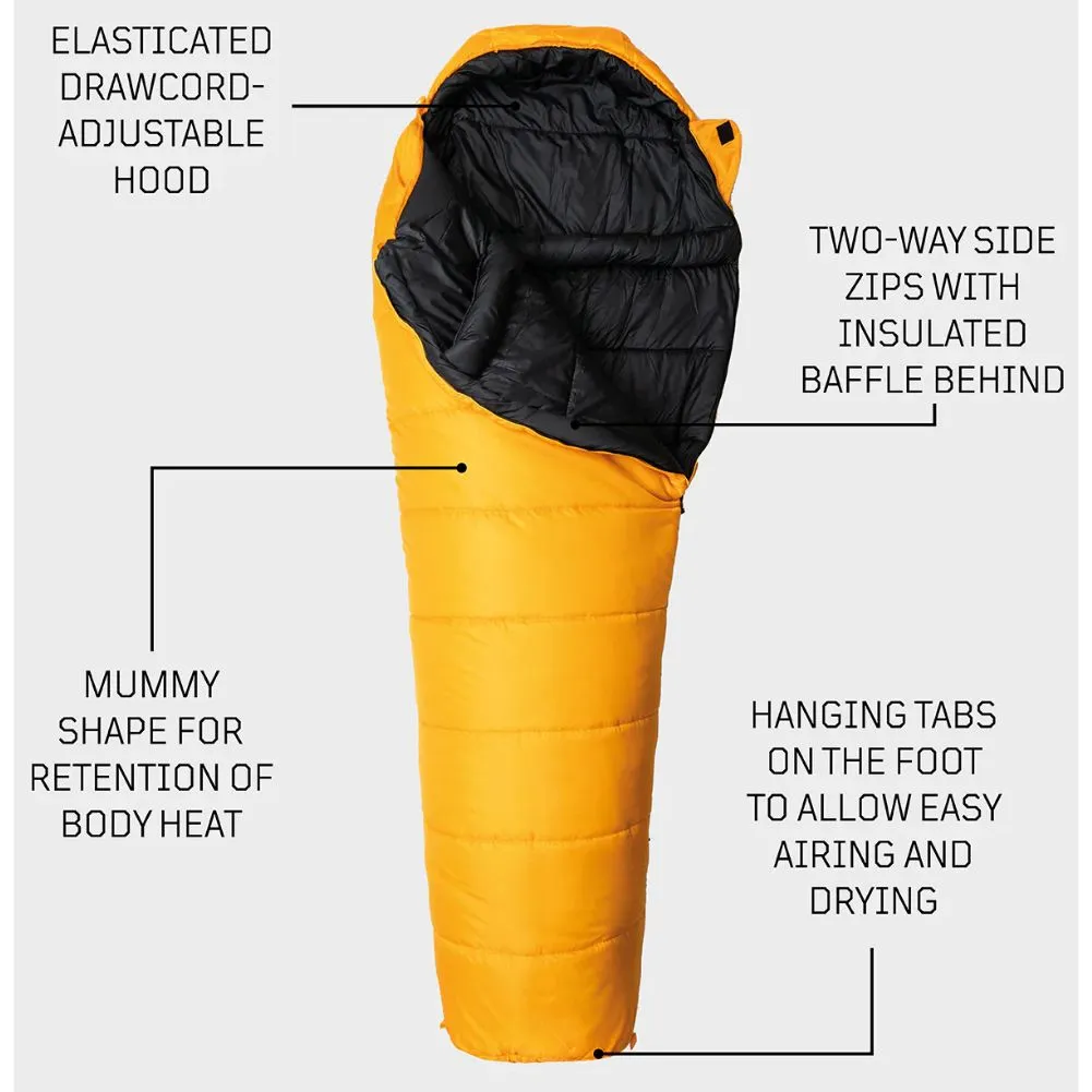 Snugpak Sleeper Expedition (Basecamp) Sleeping Bag WGTE (Amber Yellow)