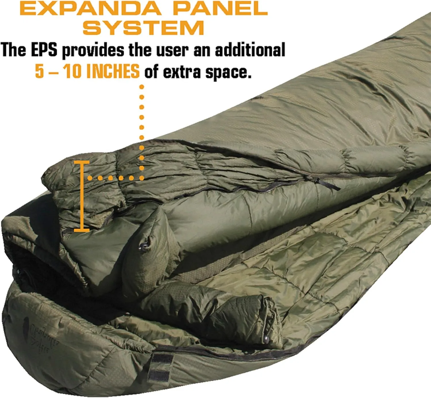 Snugpak Softie Elite 1 Sleeping Bag, 47 Degree, Expanda Panel System for Extra Space